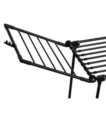 PROMIS MONZA clothes dryer, extendable + 2 wings, large, black