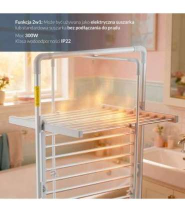 Adler AD 7829 Foldable electric clothes dryer