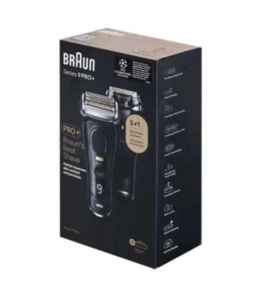 Braun Series 9 Pro+ 9510s Wet & Dry Foil shaver Trimmer Black
