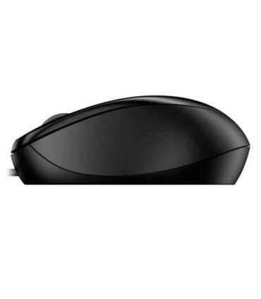 HP 1000 USB Wired Mouse - Black