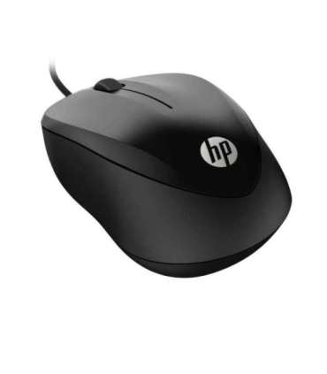 HP 1000 USB Wired Mouse - Black