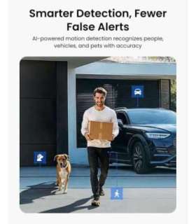 Reolink Wireless Pan & Tilt Long Lasting Solar/Battery Camera with Spotlights Altas Series B630 with Solar Panel |