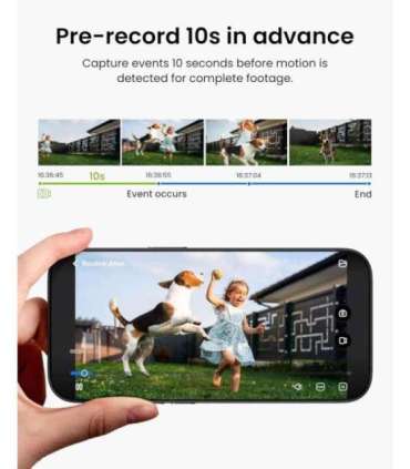 Reolink Wireless Pan & Tilt Long Lasting Solar/Battery Camera with Spotlights Altas Series B630 with Solar Panel |