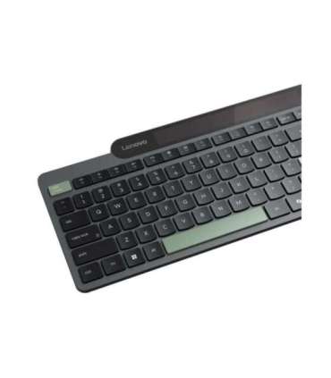 Lenovo Self-Charging Bluetooth Keyboard-US Euro Keyboard Bluetooth US Euro Black