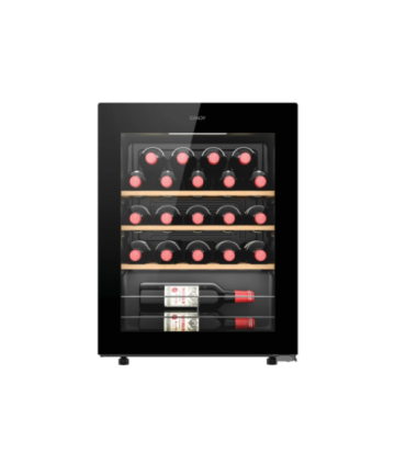 Candy Wine Cooler CWC023 Energy efficiency class G Free standing Bottles capacity 23 Black