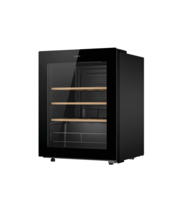 Candy Wine Cooler CWC023 Energy efficiency class G Free standing Bottles capacity 23 Black