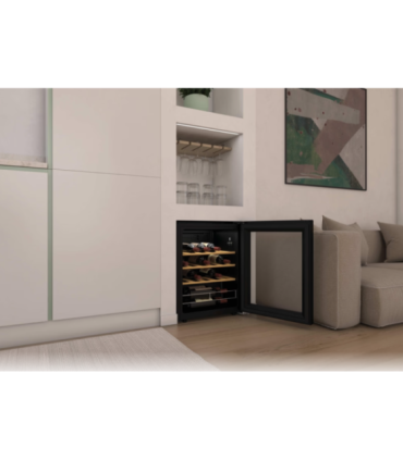 Candy Wine Cooler CWC023 Energy efficiency class G Free standing Bottles capacity 23 Black