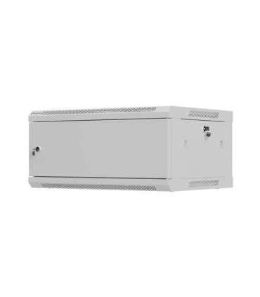 Lanberg Wall mounted installation cabinet 19" 4U 600X450 WF01-6404-00S Gray