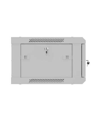 Lanberg Wall mounted installation cabinet 19" 4U 600X450 WF01-6404-00S Gray