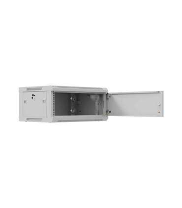 Lanberg Wall mounted installation cabinet 19" 4U 600X450 WF01-6404-00S Gray