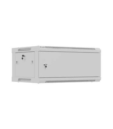 Lanberg Wall mounted installation cabinet 19" 4U 600X450 WF01-6404-00S Gray