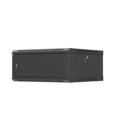 Lanberg Wall mounted installation cabinet 19" 4U 600X600 WF01-6604-00B Black