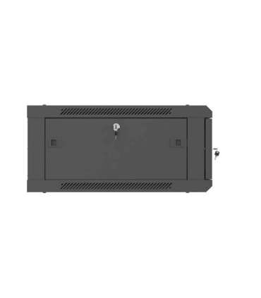 Lanberg Wall mounted installation cabinet 19" 4U 600X600 WF01-6604-00B Black