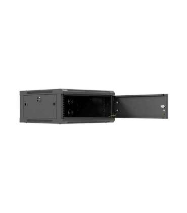 Lanberg Wall mounted installation cabinet 19" 4U 600X600 WF01-6604-00B Black