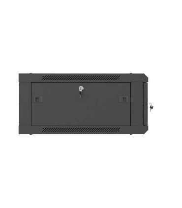 Lanberg Wall mounted installation cabinet 19" 4U 600X600 WF01-6604-23B Black