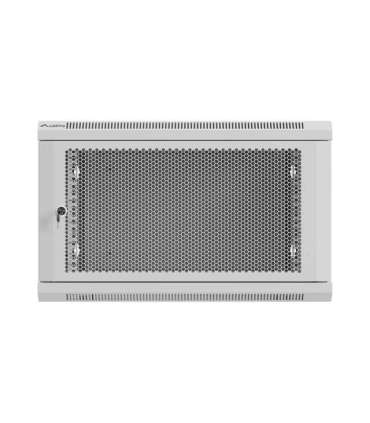Lanberg Wall mounted installation cabinet 19" 9U 600X600 WF01-6606-23S Grey