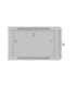 Lanberg Wall mounted installation cabinet 19" 9U 600X600 WF01-6606-23S Grey