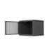 Lanberg Wall mounted installation cabinet 19" 9U 600X600 WF01-6609-23B Black