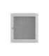 Lanberg Wall mounted installation cabinet 19" 12U 600X600 WF01-6612-23S Grey