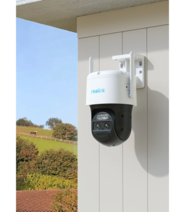 Reolink 4G LTE Dual-Lens Battery Security Camera Trackmix Series G770 PTZ 8 MP F2.8mm/F1.6, F8mm/F1.6 IP65 |