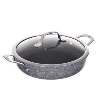 Frying Pan Ballarini Salina Granitium, Deep with 2 handles, Granite, 28 cm 75002-810-0