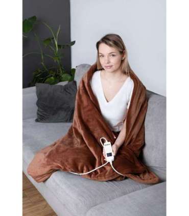 NOVEEN ELECTRIC BLANKET EB655 BROWN SUPER SOFT 180X130CM