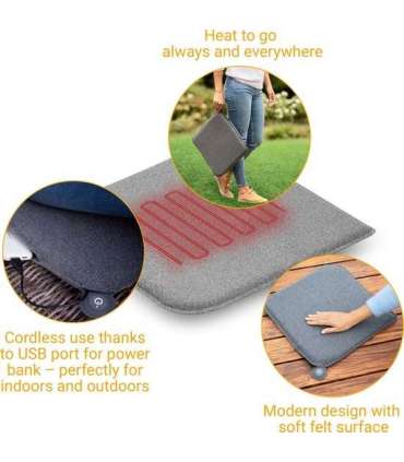 Medisana OL 600 Outdoor Chair Cushion (grey)