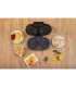 Waffle maker GORENJE WM1200B black, 1200 W