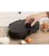 Waffle maker GORENJE WM1200B black, 1200 W