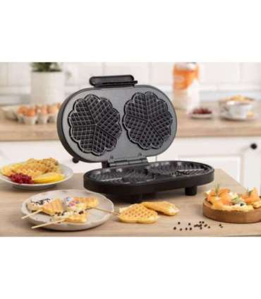 Waffle maker GORENJE WM1200B black, 1200 W