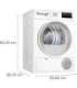 BOSCH WTH86277PL Heat Pump Washer Dryer 8kg White