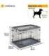 FERPLAST Superior 90 - dog cage - 92 x 58.5 x 62.5 cm