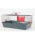 ZOLUX Classic 80 grey/red - cage for rodents