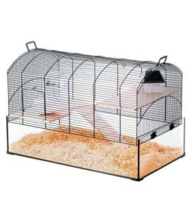 ZOLUX Cage NeoPanas XL with glass cuvette, black