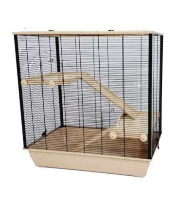 INTER-ZOO Frodo + Plastic Beige - cage for a hamster