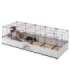 FERPLAST Modular 4 - cage for rabbit and domestic guinea pig - 179 x 72 x 56cm