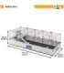 FERPLAST Modular 4 - cage for rabbit and domestic guinea pig - 179 x 72 x 56cm