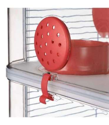 ZOLUX Rody3 Trio - rodent cage - red
