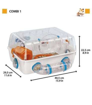 FERPLAST Combi 1 - cage for a hamster