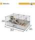 FERPLAST Modular 2 - cage for rabbit and domestic guinea pig - 109 x 72 x 56cm