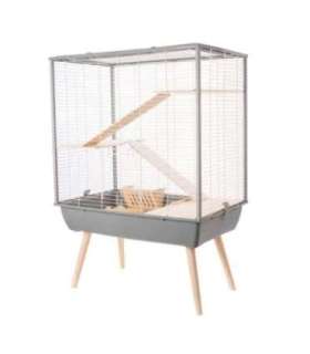 Zolux Cage Neo Cozy Large Rodents H80, grey color