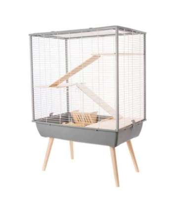 Zolux Cage Neo Cozy Large Rodents H80, grey color