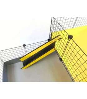 C&C modular cage one-storey 4x2 + Loft 2x1 + Black ramp