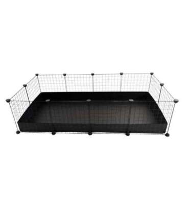 C&C Modular cage 4x2 145 x 75 cm black