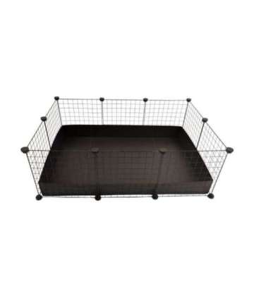 C&C Modular cage 3x2 110x75 cm guinea pig, hedgehog, black