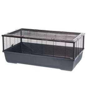 INTER-ZOO Bernie black - cage for rodents - 100 x 54 x 39cm
