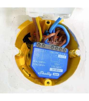 SHELLY 1 Gen4 Smart switch Blue 2 pcs