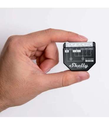 Shelly Qubino WAVE 2PM Smart switch Black