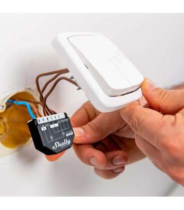 Shelly Qubino WAVE 2PM Smart switch Black