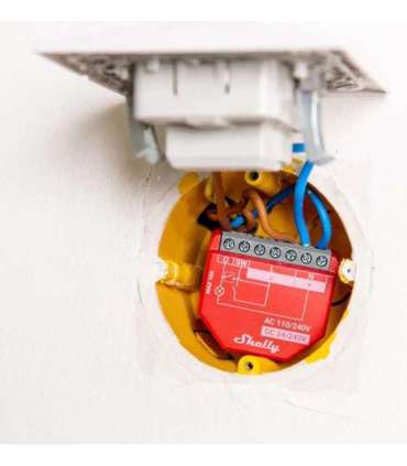 SHELLY 1PM Gen4 Smart switch Red